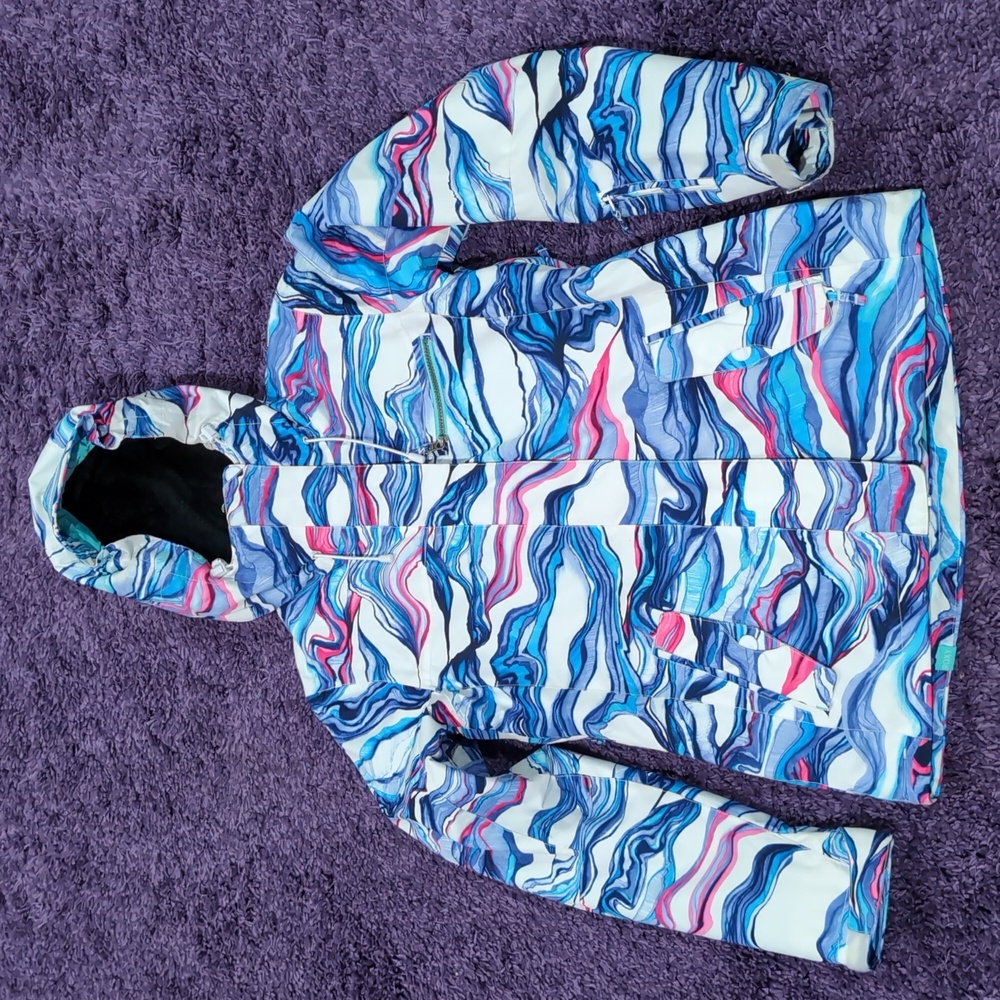Roxy DryFlight  Technology 10k Multicolor with Roxy Inner Faux Fur Ski Jacket